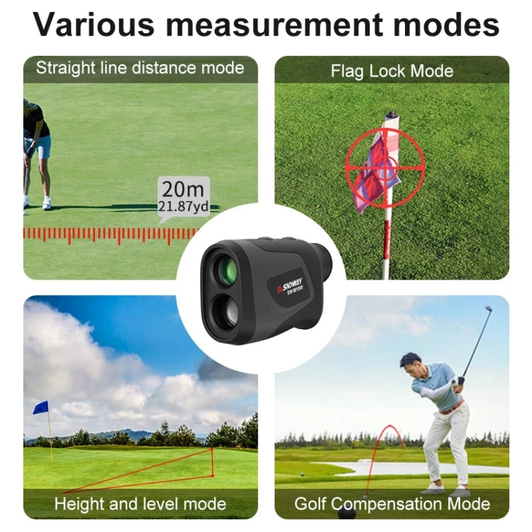 SNDWAY Telescope Golf Rangefinder Handheld Outdoor Altitude Angle Rangefinder