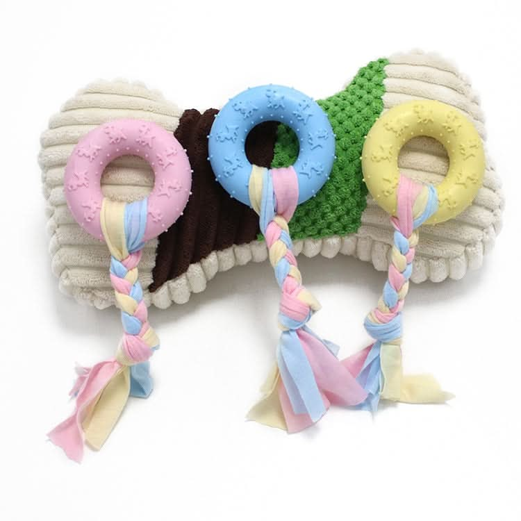 Pet Toys TPR Bite Resistance Dog Supplies Cotton Rope Cloth Toys - Reluova