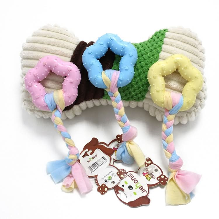 Pet Toys TPR Bite Resistance Dog Supplies Cotton Rope Cloth Toys - Reluova