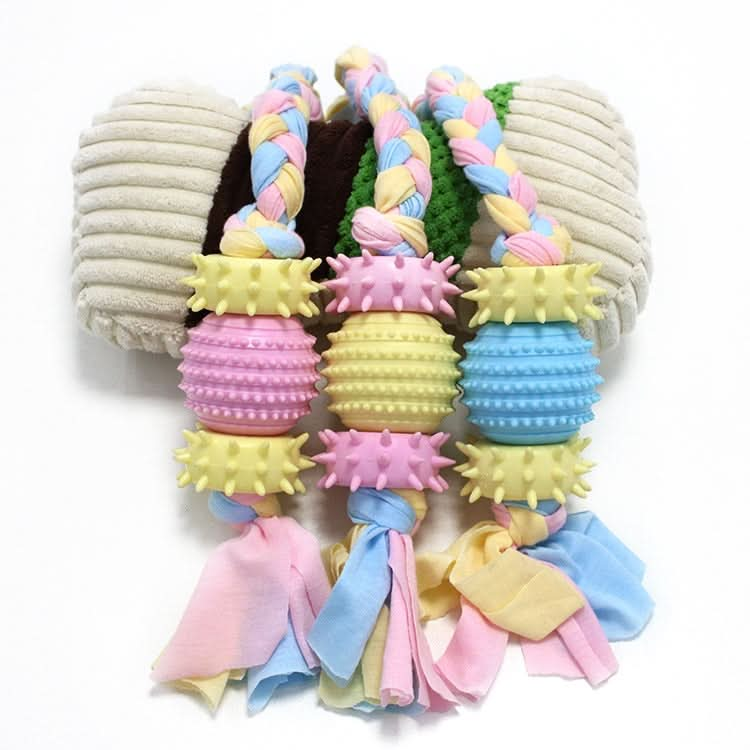 Pet Toys TPR Bite Resistance Dog Supplies Cotton Rope Cloth Toys - Reluova