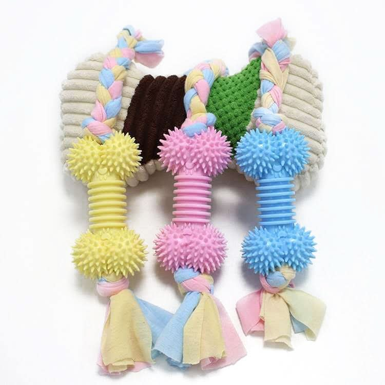 Pet Toys TPR Bite Resistance Dog Supplies Cotton Rope Cloth Toys - Reluova