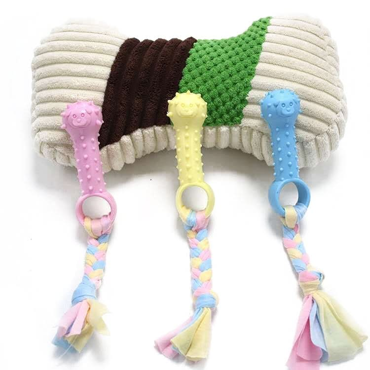 Pet Toys TPR Bite Resistance Dog Supplies Cotton Rope Cloth Toys - Reluova