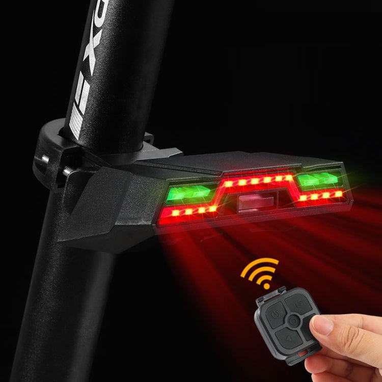 WEST BIKING Mountain Bike Wireless Remote Control USB Charging Riding Warning Turning Light Reluova