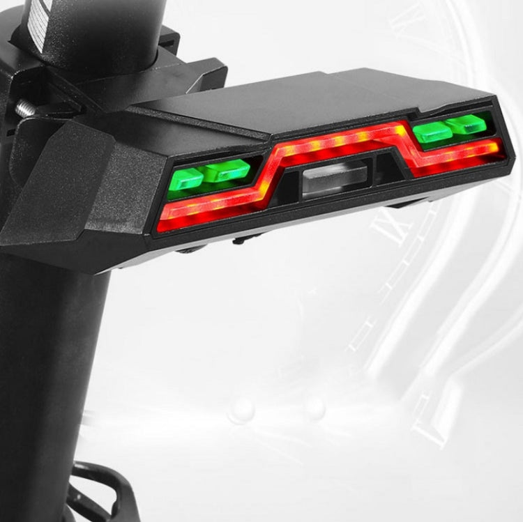 WEST BIKING Mountain Bike Wireless Remote Control USB Charging Riding Warning Turning Light