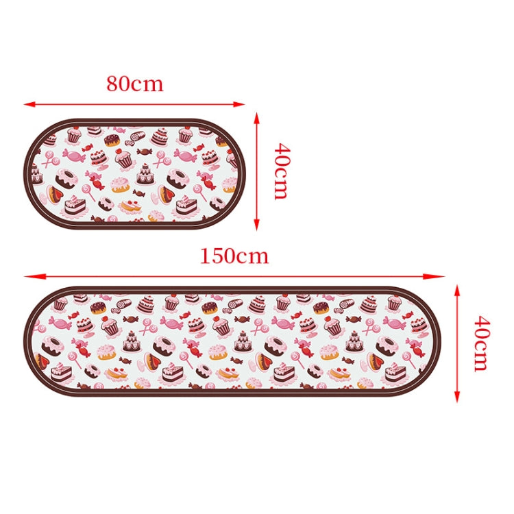 PVC Kitchen Non-Slip Floor Stickers Thickened Stickers Household Waterproof Floor Mats My Store