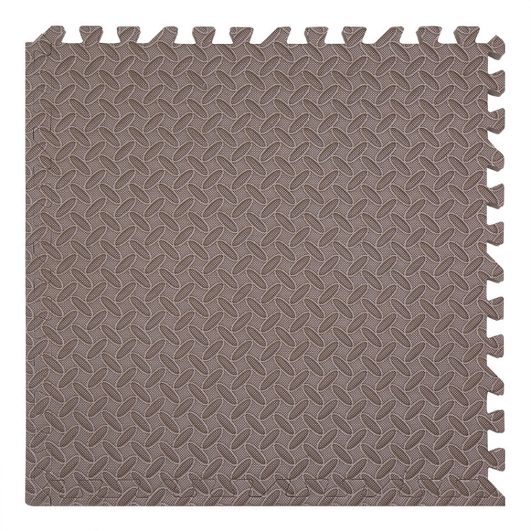 Household Stitching Leaf Pattern Thick Foam Crawling Mat, Series 3