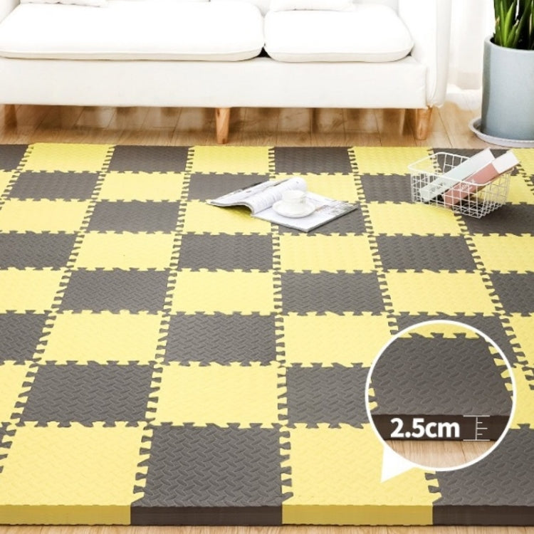 Household Stitching Leaf Pattern Thick Foam Crawling Mat, Series 3 My Store