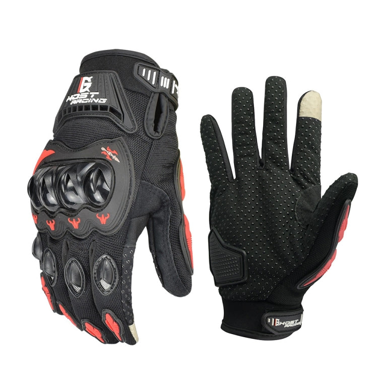 GHOST RACING GR-ST04 Motorcycle Gloves Anti-Fall Full Finger Riding Touch Gloves Reluova