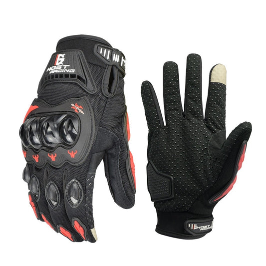 GHOST RACING GR-ST04 Motorcycle Gloves Anti-Fall Full Finger Riding Touch Gloves