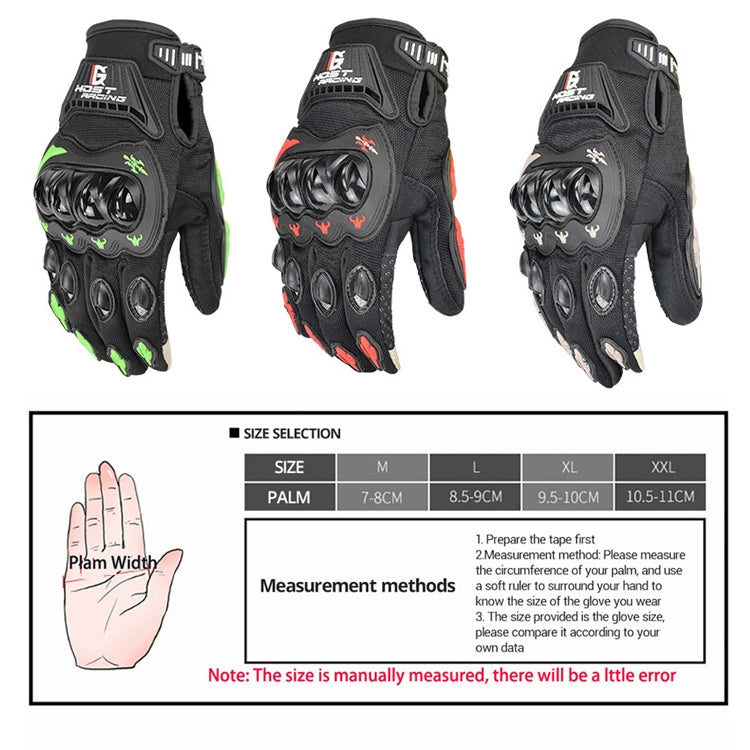 GHOST RACING GR-ST04 Motorcycle Gloves Anti-Fall Full Finger Riding Touch Gloves Reluova