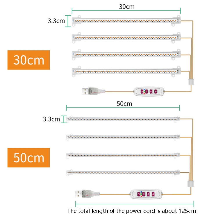 LED Plant Growth Lamp Time Potted Plant Intelligent Remote Control Cabinet Light, Style: My Store