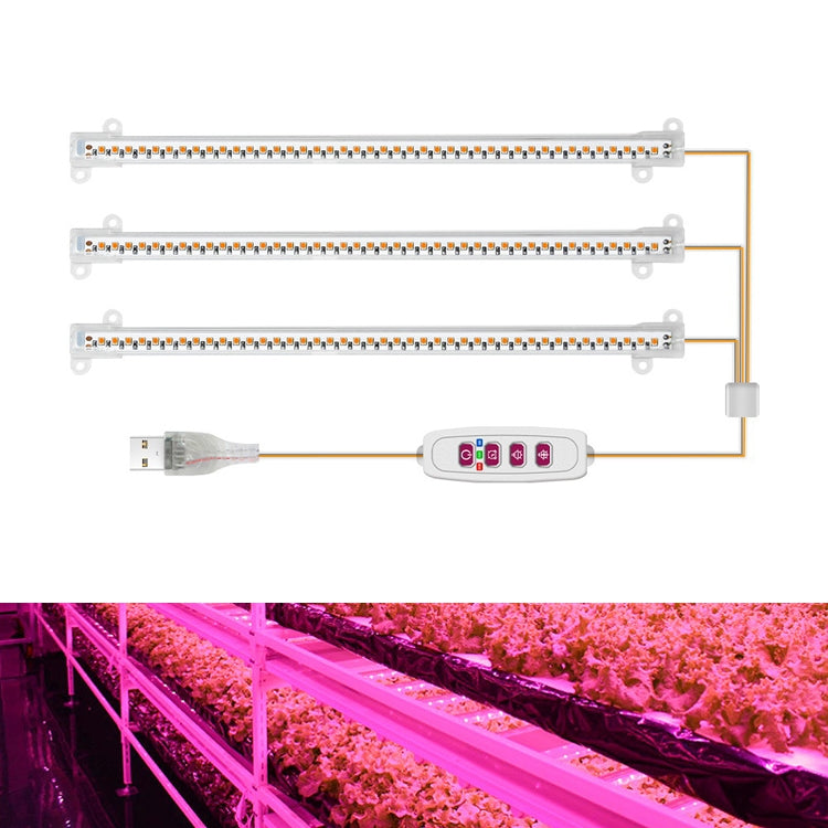 LED Plant Growth Lamp Time Potted Plant Intelligent Remote Control Cabinet Light, Style: My Store