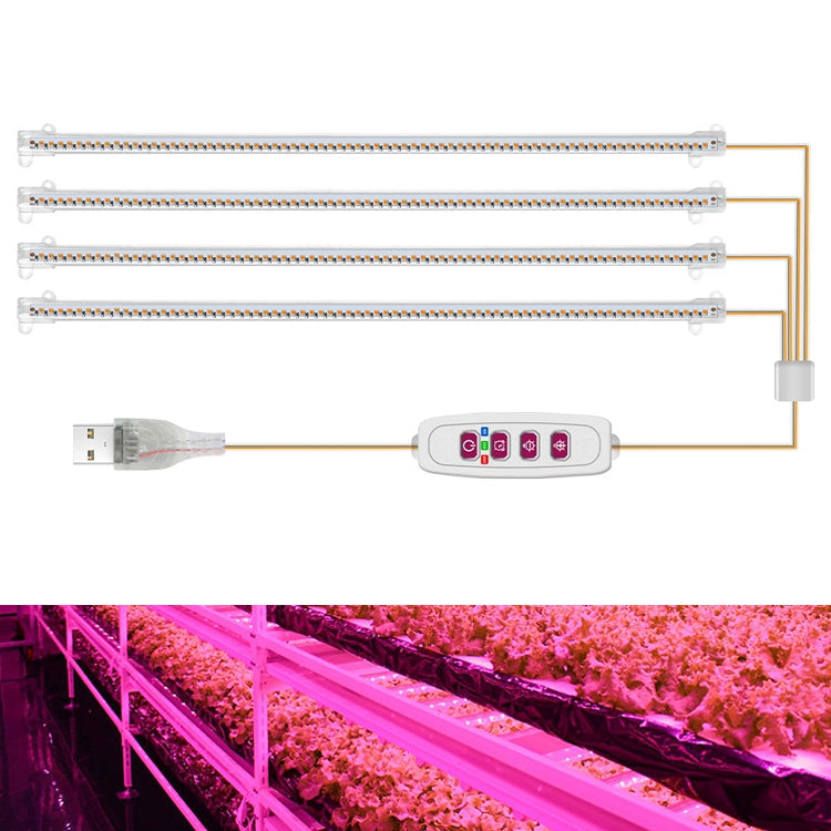 LED Plant Growth Lamp Time Potted Plant Intelligent Remote Control Cabinet Light, Style: My Store