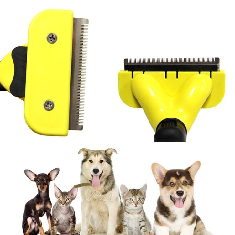 Dog Comb Pet Grooming Tool Hair Removal Knife Hair Removal Comb Pet Supplies - Reluova