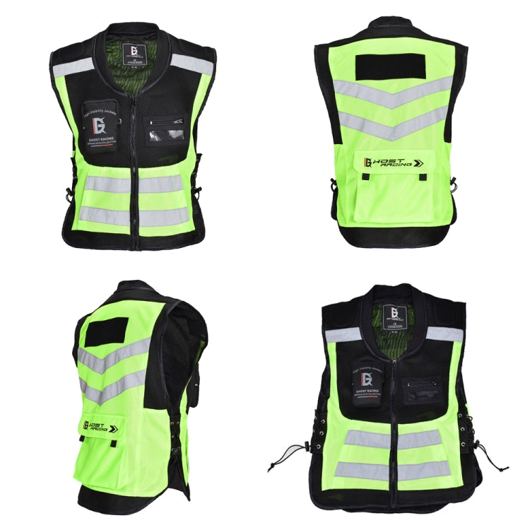 GHOST RACING GR-Y06 Motorcycle Riding Vest Safety Reflective Vest ÎҵÄÉ̵ê