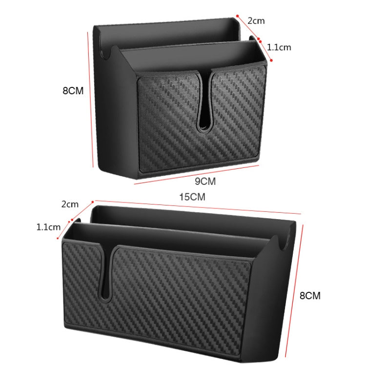 DM-020 Car Sticky Carbon Fiber Storage Bag Car Mobile Phone Storage Box Small ÎҵÄÉ̵ê