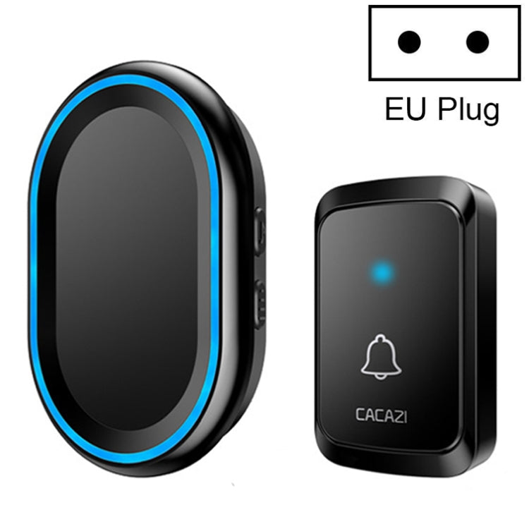 CACAZI A80 1 For 1 Wireless Music Doorbell without Battery Reluova