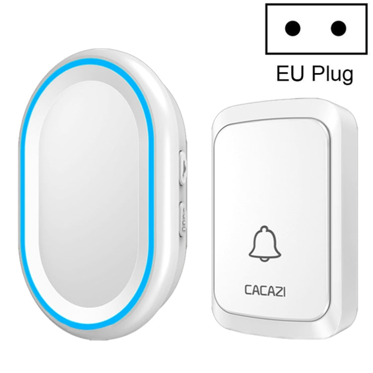 CACAZI A80 1 For 1 Wireless Music Doorbell without Battery Reluova