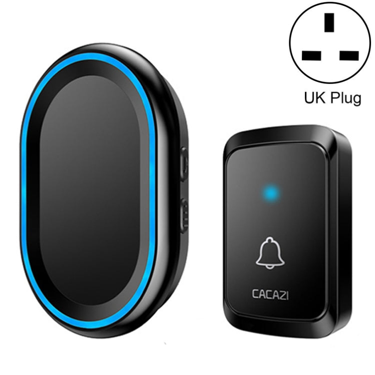 CACAZI A80 1 For 1 Wireless Music Doorbell without Battery