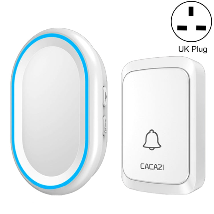 CACAZI A80 1 For 1 Wireless Music Doorbell without Battery