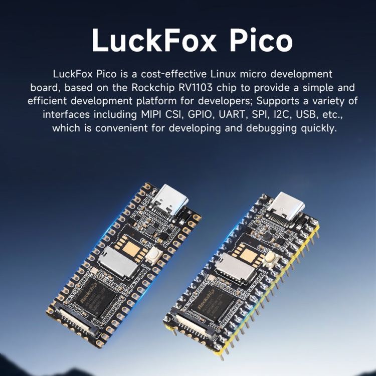 Waveshare LuckFox Pico RV1103 Linux Micro Development Board Reluova