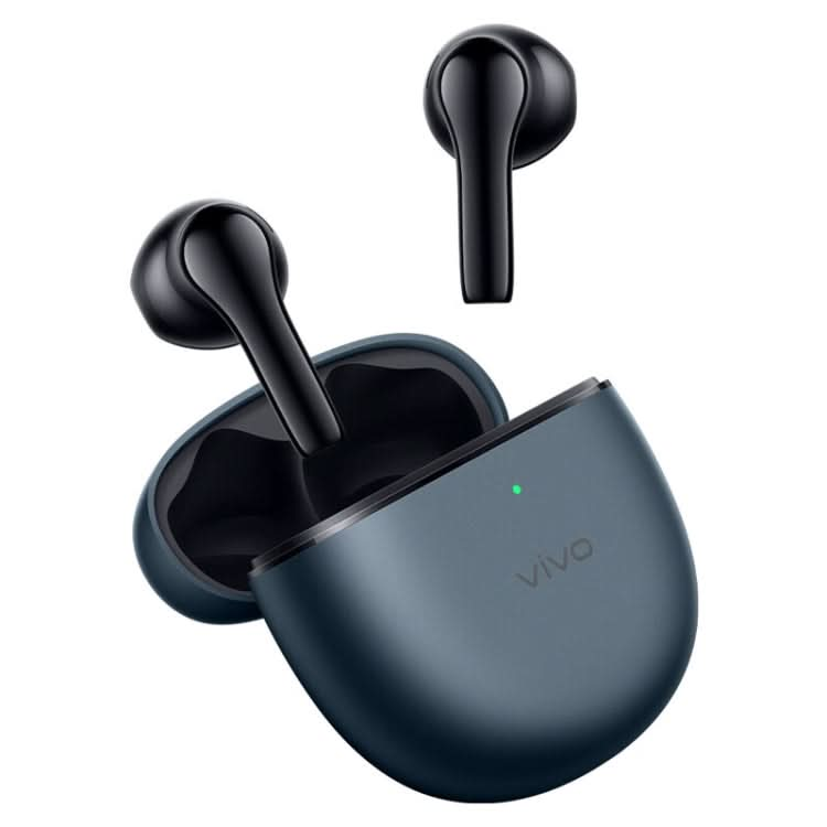 vivo TWS Air Half In-Ear Wireless Dual Microphone AI Call Noise Reduction Bluetooth Earphones