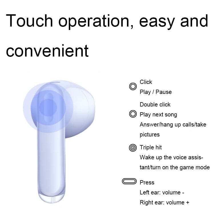 OPPO Enco Air3 Wireless Bluetooth 5.3 Semi-in-ear Call Noise Reduction Music Sports Earphones