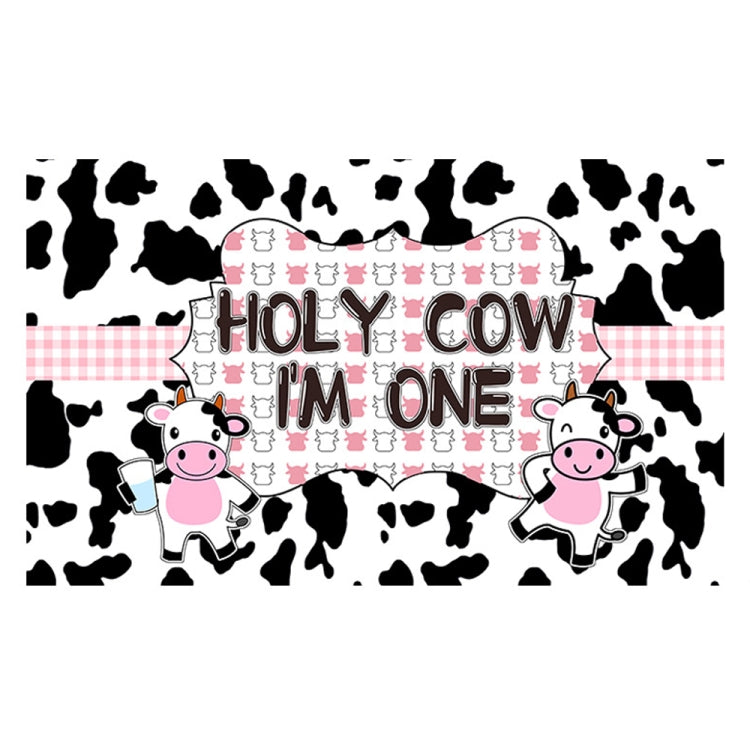 Cartoon Cow Theme Birthday Party Decoration Background Cloth Photography Banner My Store