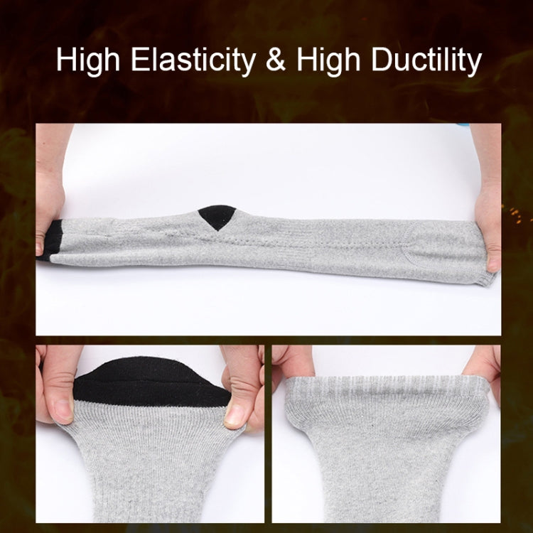 Y201 Winter Warm Tube Heated Cotton Socks Outdoor Heated Ski Socks