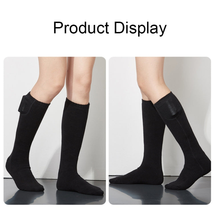 Y201 Winter Warm Tube Heated Cotton Socks Outdoor Heated Ski Socks