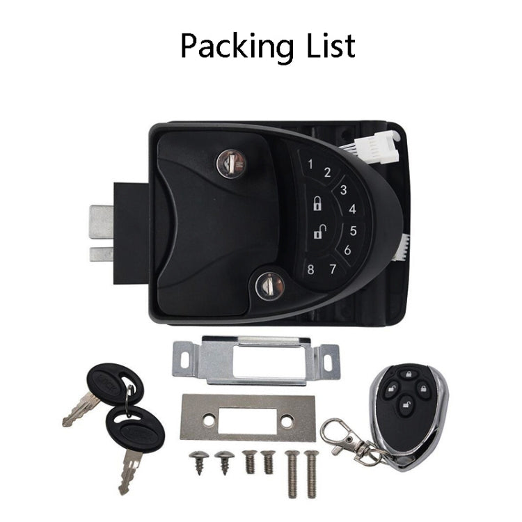 C02 RV Intelligent Remote Control Electronic Password Lock RV Door Lock Modification Accessories