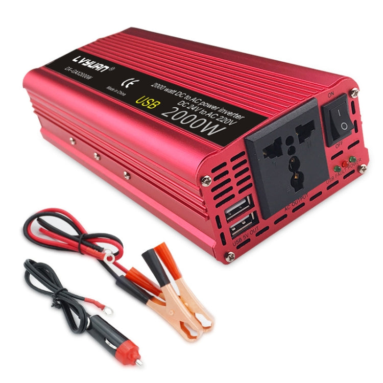 LVYUAN Car Inverter Dual USB Power Converter