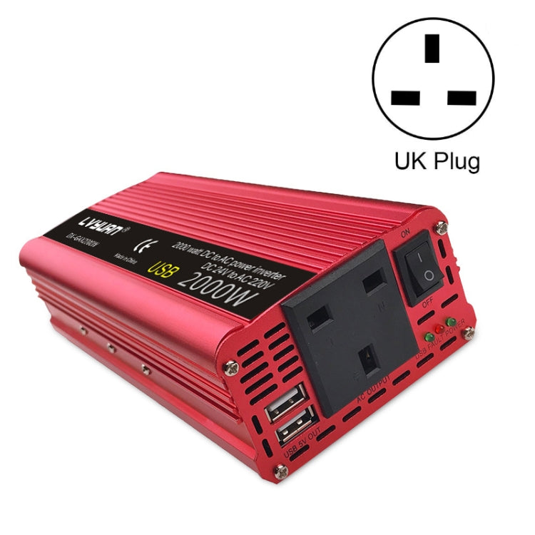 LVYUAN Car Inverter Dual USB Power Converter