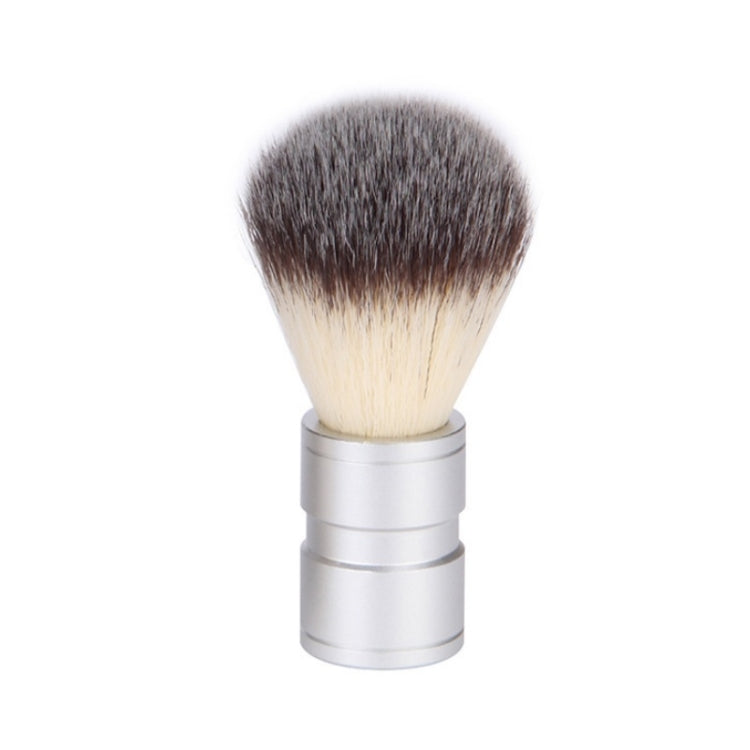 Stainless Steel Animal Hair Beard Brush Manual Stirring And Foaming Shaving Tool