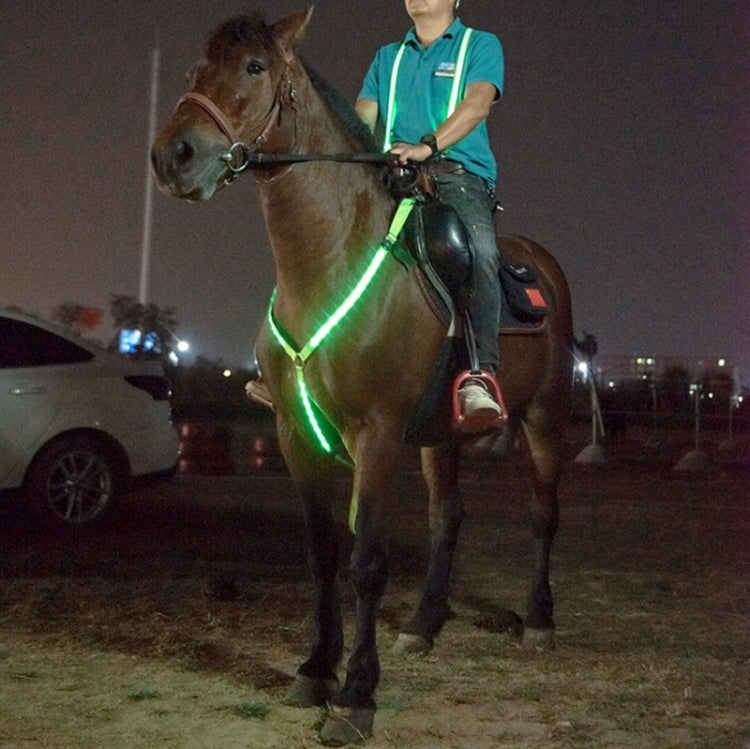 Outdoor Equestrian Equipment LED Light Chest Strap