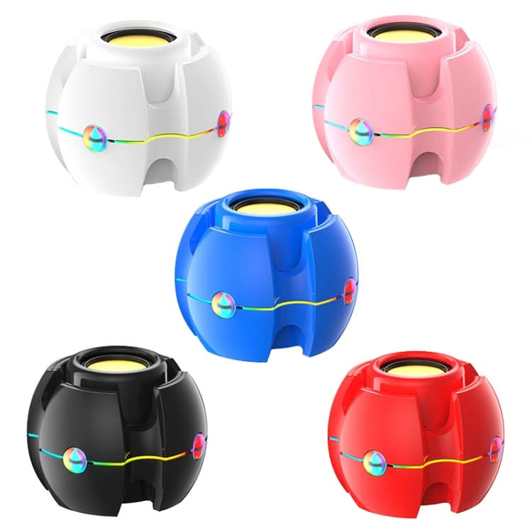 RGB Light Effect Gyro Shape Wireless Bluetooth Audio