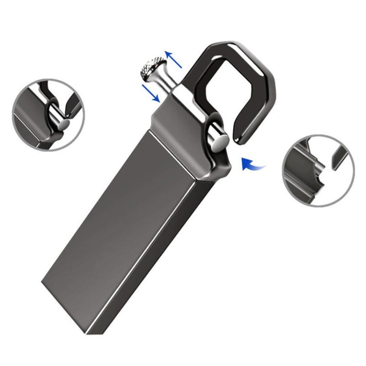 ZHP250 USB 2.0 Keychain Waterproof USB Flash Drive