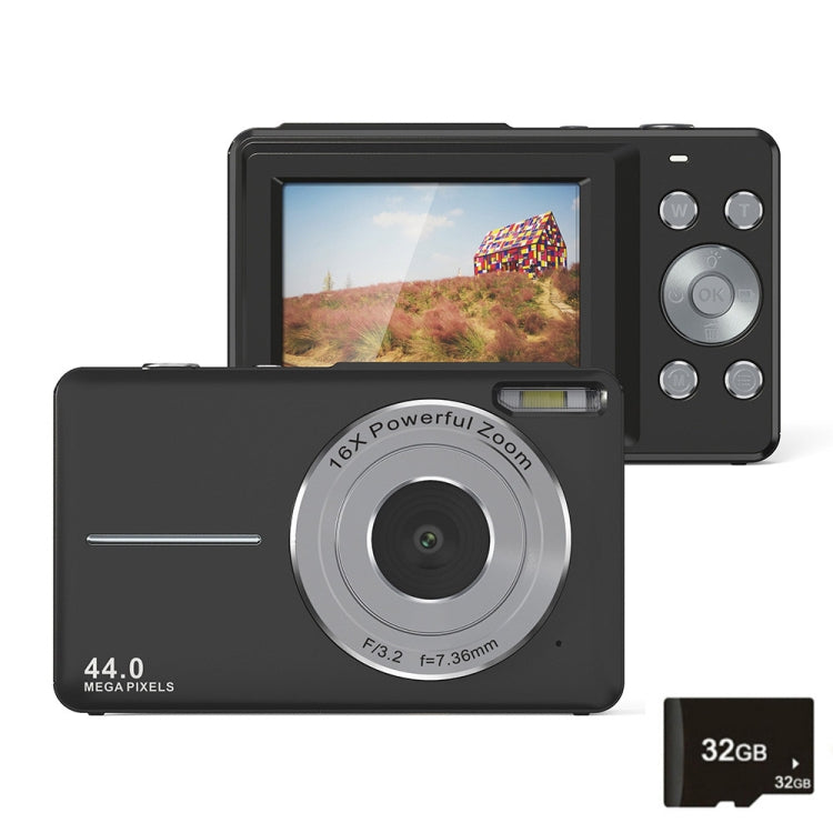 DC403L-AF 2.4-Inch 16X Zoom HD Digital Camera Mini Children Photography Camera