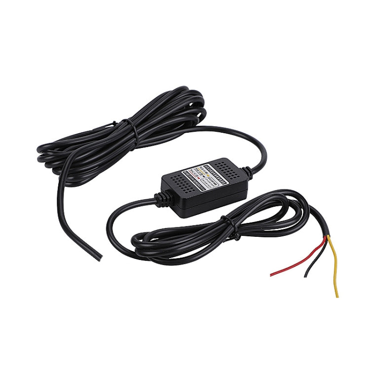 H516 Recording Step-down Line Shrinkage Video Car Charger Line Parking Monitoring Three-Core Power Cord