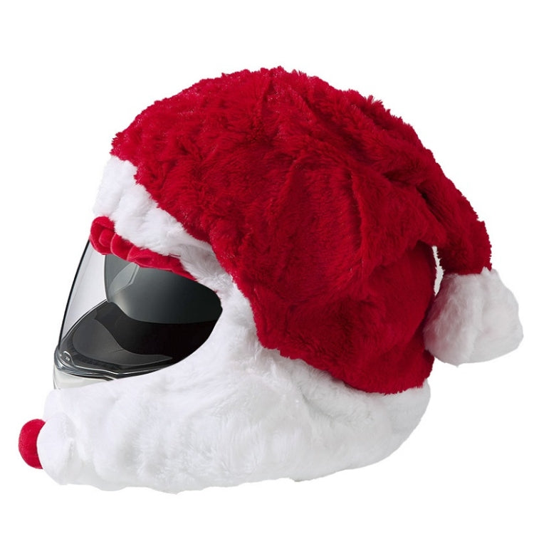 Motorcycle Helmet Christmas Hat Outdoor Crazy Funny Santa Helmet Cover My Store