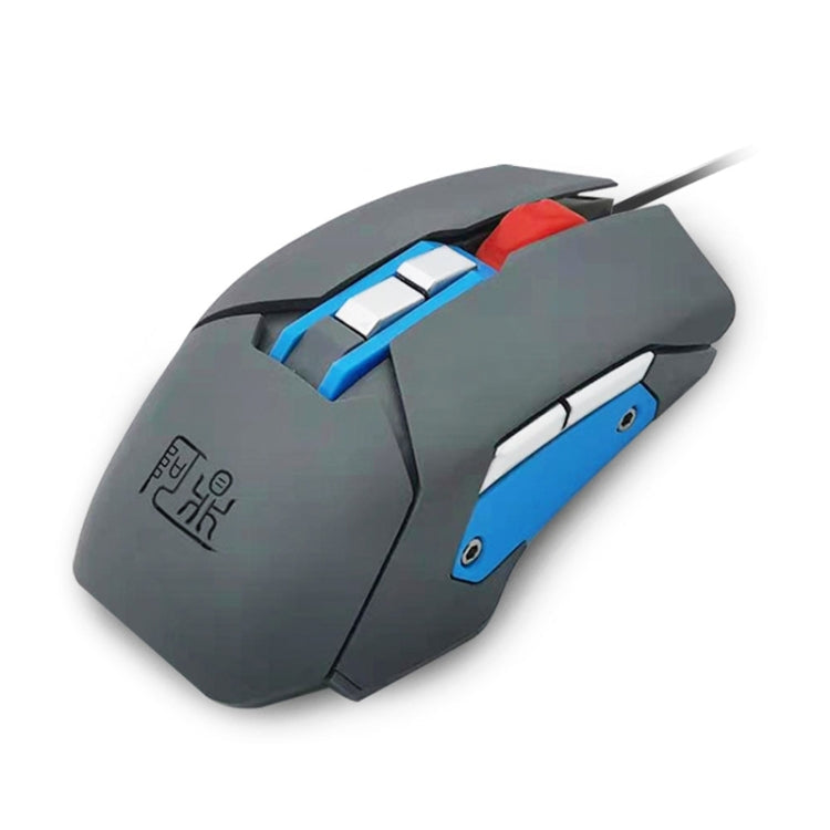 9 Keys 1600DPI Office Game USB Voice-Activated Voice Macro Programming Mouse, Cable Length: 2m