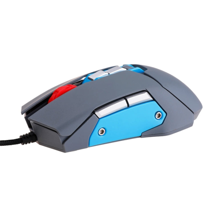 9 Keys 1600DPI Office Game USB Voice-Activated Voice Macro Programming Mouse, Cable Length: 2m