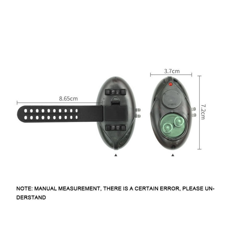 Luminous High-Sensitivity Fishing Electronic Alarm Automatic Induction Waterproof Bell For Fish Hook