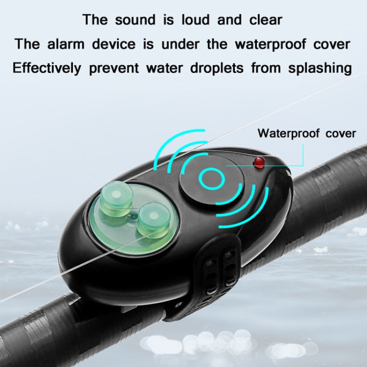 Luminous High-Sensitivity Fishing Electronic Alarm Automatic Induction Waterproof Bell For Fish Hook