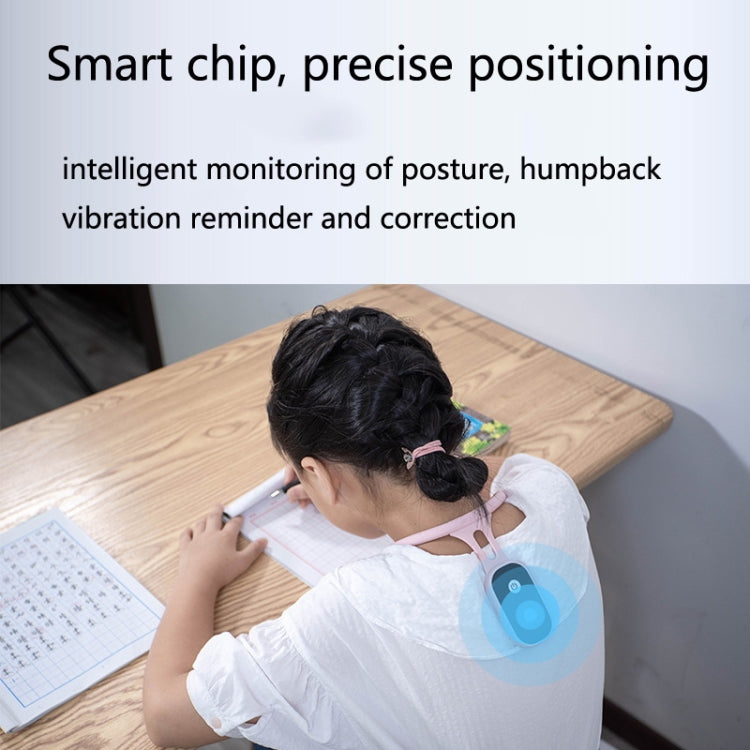 Z13 Children Intelligent Posture Correction Vibration Reminder Hunchback Correction Belt Hanging Neck Induction Back Straightening Device Reluova