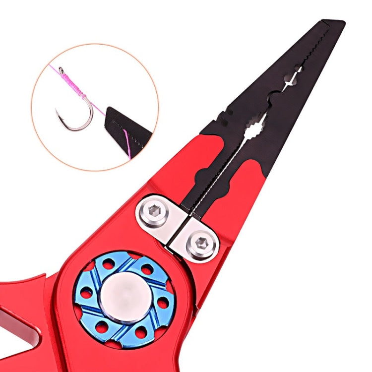 Multifunctional Open-Loop Lead-Pressing Fishing Pliers With Lock