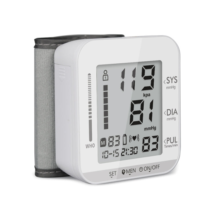 JZ-251A Household Automatic Electronic Sphygmomanometer Smart Wrist Blood Pressure Meter Reluova