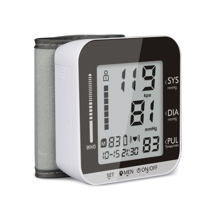 JZ-251A Household Automatic Electronic Sphygmomanometer Smart Wrist Blood Pressure Meter Reluova