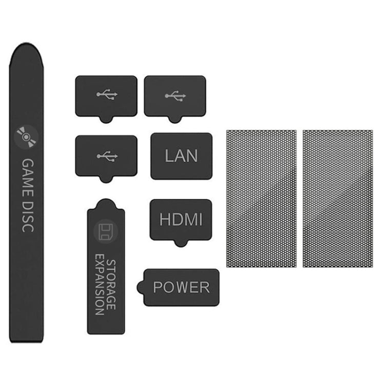 For XBOX Series S/X Host Dustproof Set Dust Plug,Style: Reluova