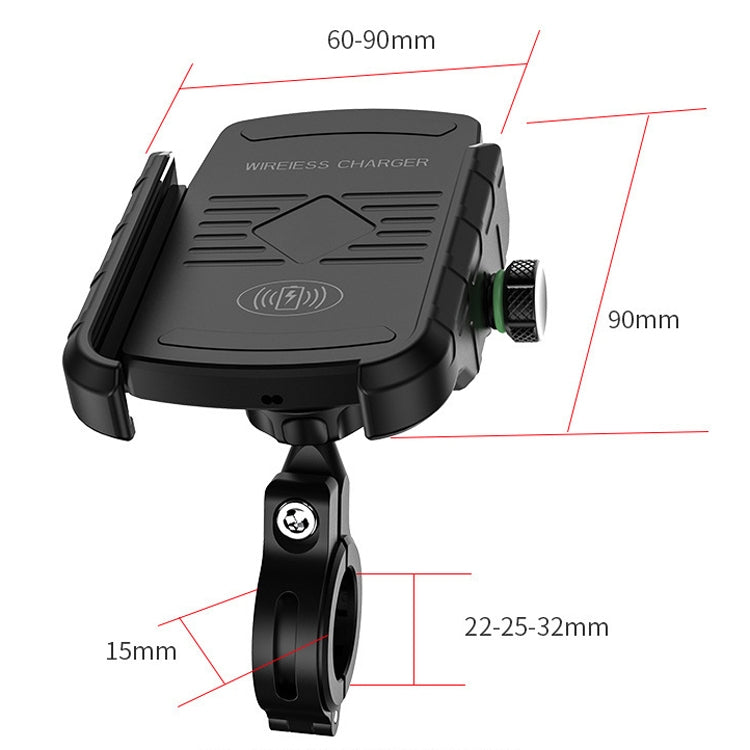 M9 Motorcycle Wireless Charging Mobile Phone Bracket 15W Fast Charging Mobile Phone Navigation Bracket ÎҵÄÉ̵ê